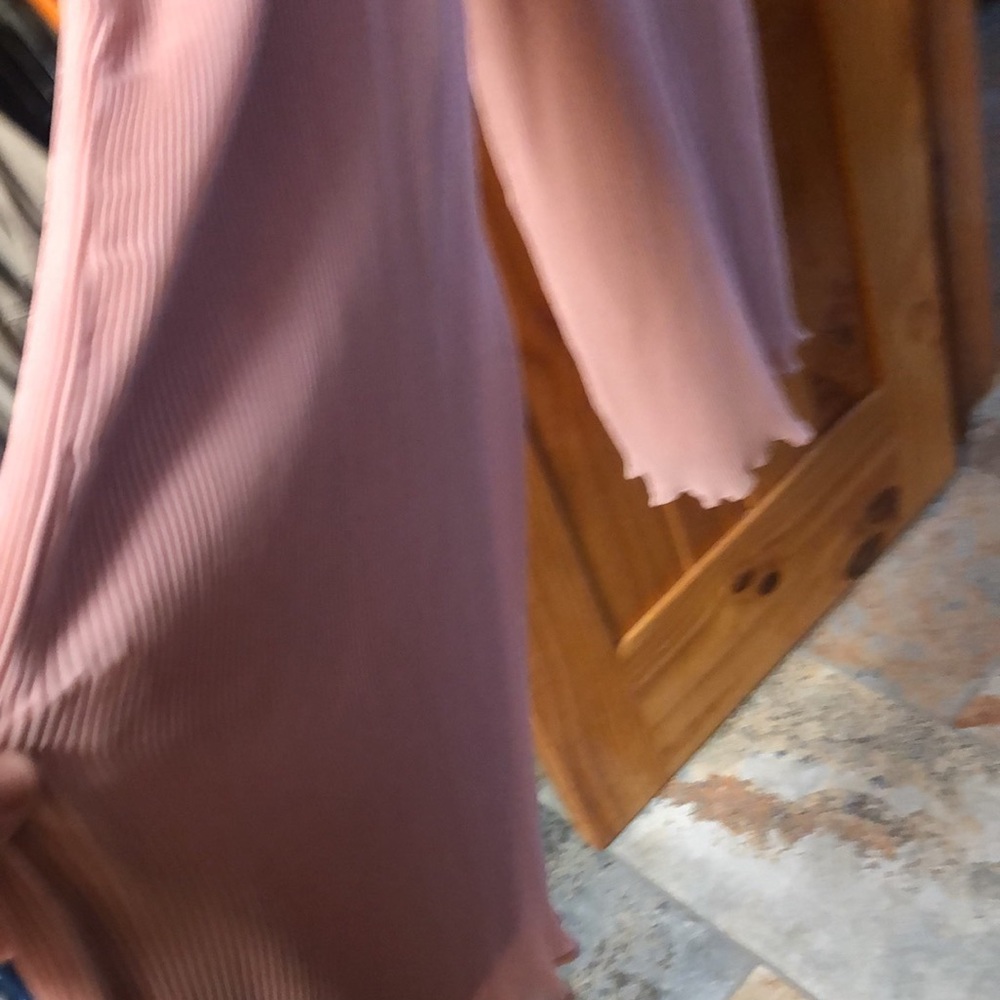 Dusty mauve elegant but fun jumpsuit - Picture 7 of 7
